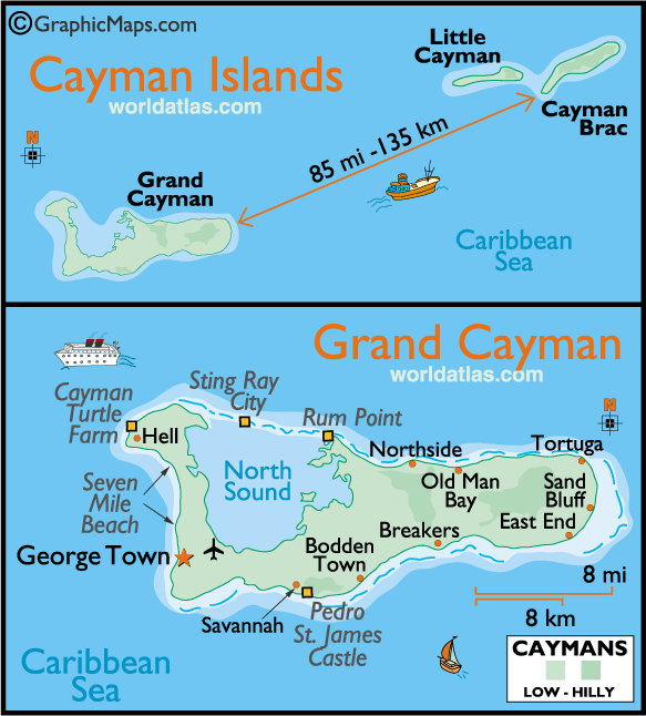 Cayman Islands 1 dollar 2018 ''60 years first Constitution'' Elizabeth II  p44